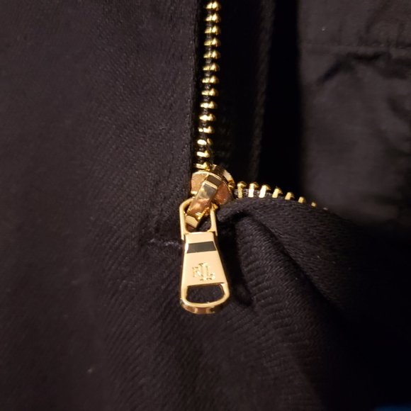 NWT Ralph Lauren Two Zipper Stretchy Pants - Sz 10 - Picture 6 of 7